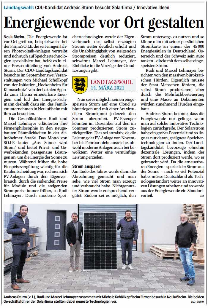 SoLe-Artikel-Schwetzinger-Zeitung